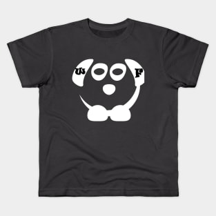 woof woof dog Kids T-Shirt